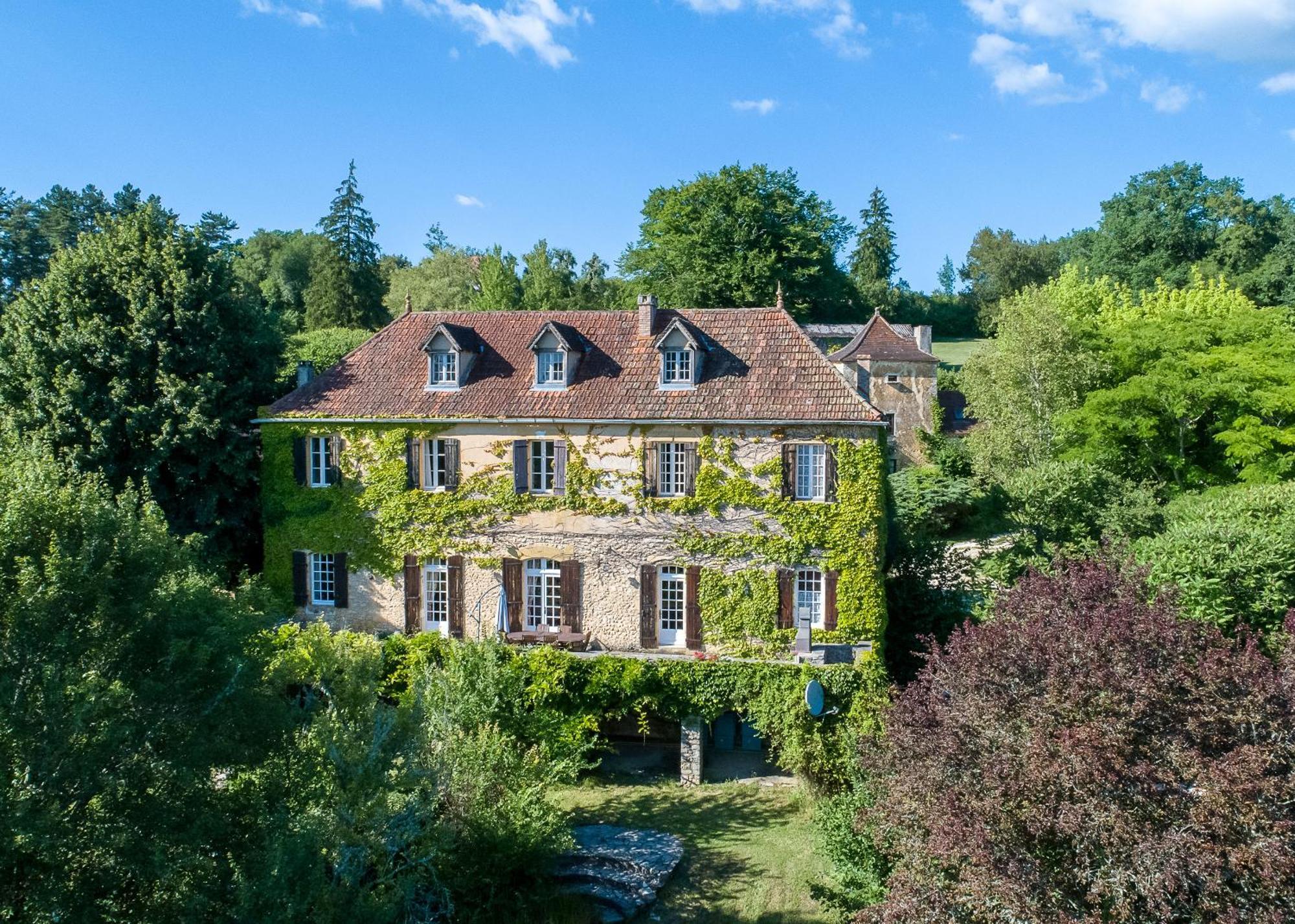 Le Manoir De St Marcel Villa Saint-Marcel-du-Perigord Exterior photo